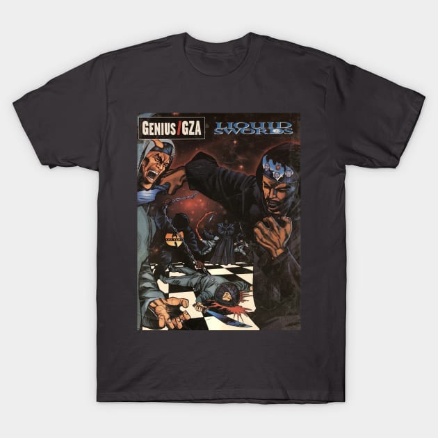 LIQUID SWORDS T-Shirt by SND*TRK